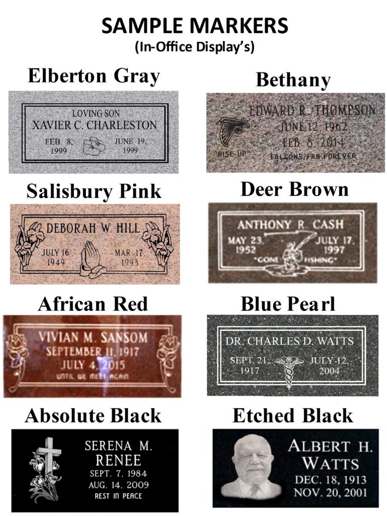 Granite Markers